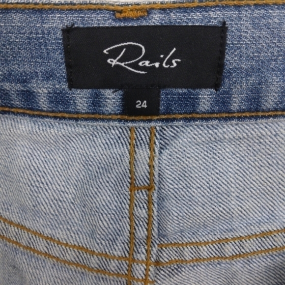 Rails Logan Medium Vintage Wash Short Size 24 💙 - Picture 6 of 8